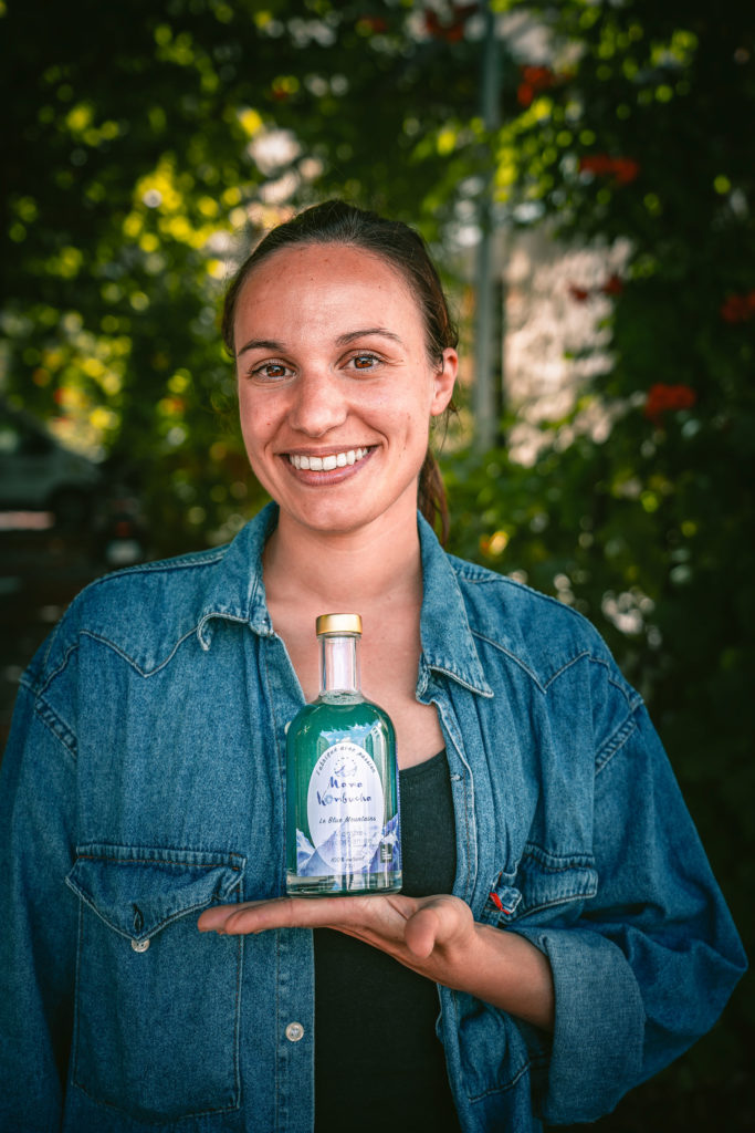 la Kombucha à la phycocyanine ω de mama Kombucha