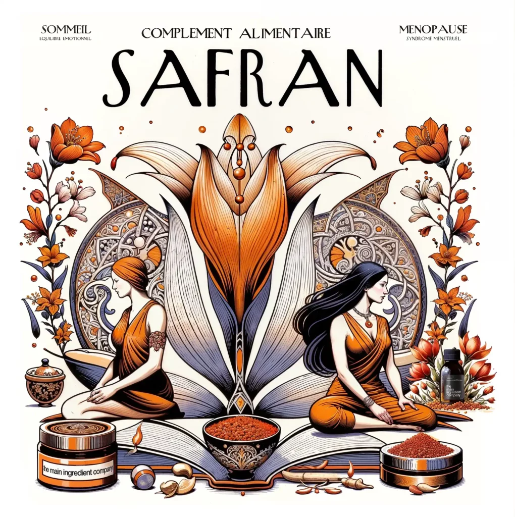 TMIC Les bienfaits du safran comme complément alimentaire pendant la ménopause