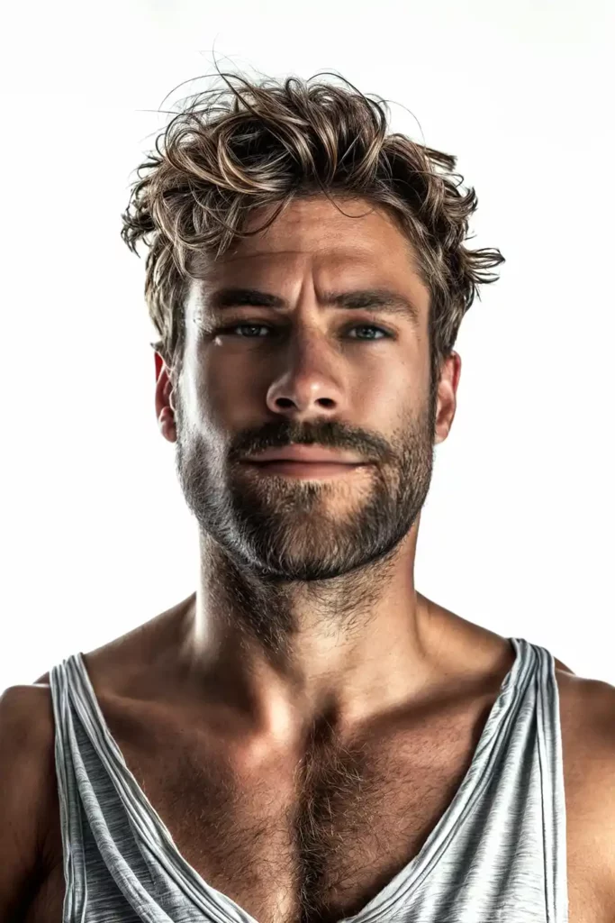 Guillaume Briant, athlète de CrossFit, photographié en action avec une détermination visible, portant les couleurs de the main ingredient company.