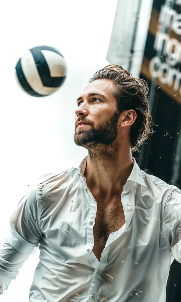 Kevin Tillie, joueur de volley-ball, ambassadeur de the main ingredient company aux Jeux Olympiques de Paris 2024. Doublé médaillée dor et partenaire de the main depuis 2019