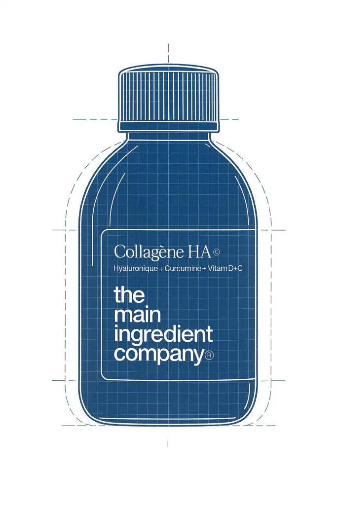 Futur Collagène HA ω de The Main Ingredient Company - complément alimentaire naturel pour le soutien articulaire et tendineux des sportifs.