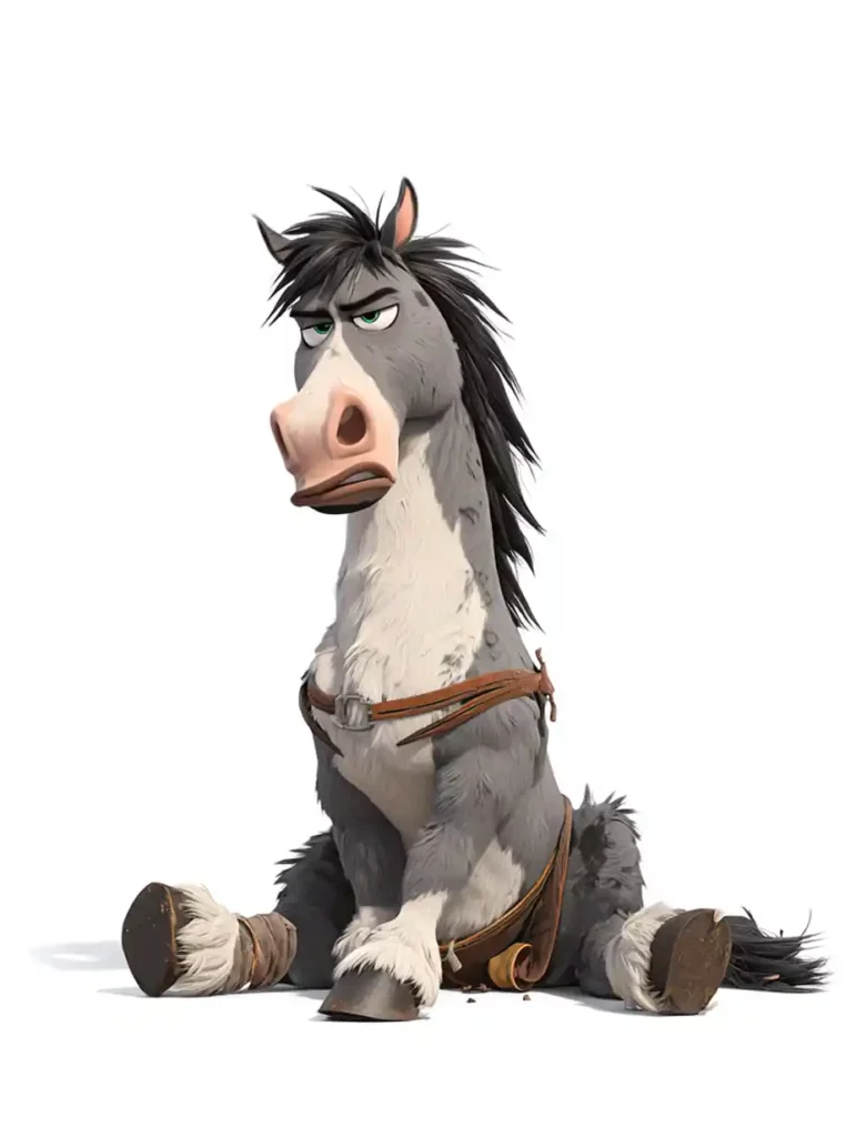 Cheval à l'air abattu seul dans son box, illustrant l'ennui et le stress chronique qui peuvent mener à des tics et nécessiter un soutien de fond.