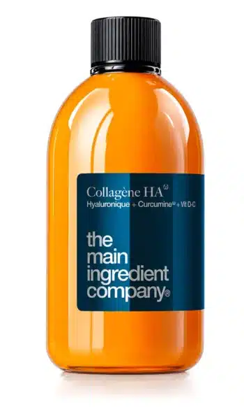 Collagène liquide à boire The Main Ingredient Company - formule HA : acide hyaluronique, curcumine et vitamine D-C
